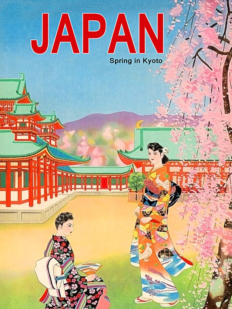 Japan, Spring In Kyoto