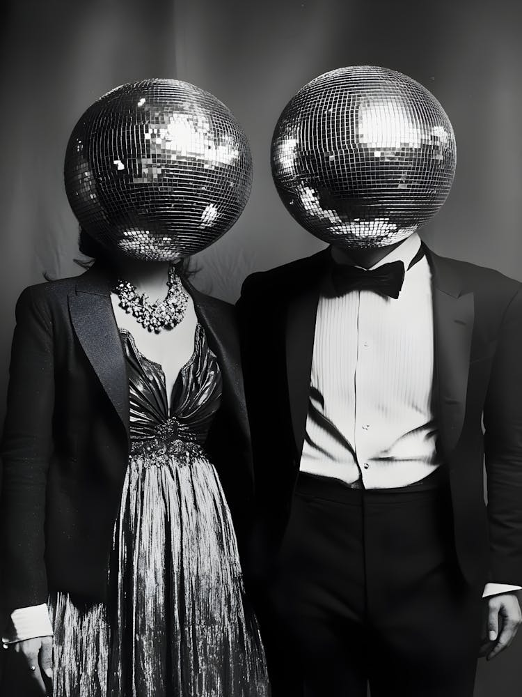 Disco Ball Couple