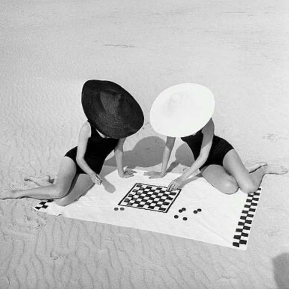 Chess On The Beach