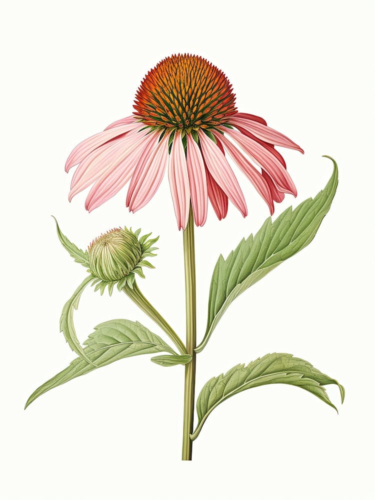 Echinacea Vintage Botanical Herbs 2