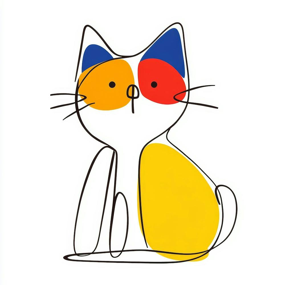 Cat With Blue Eyes 1