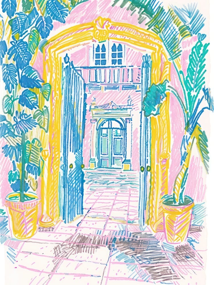 Türen- und Tore-Kollektion Hearst Castle, California 3