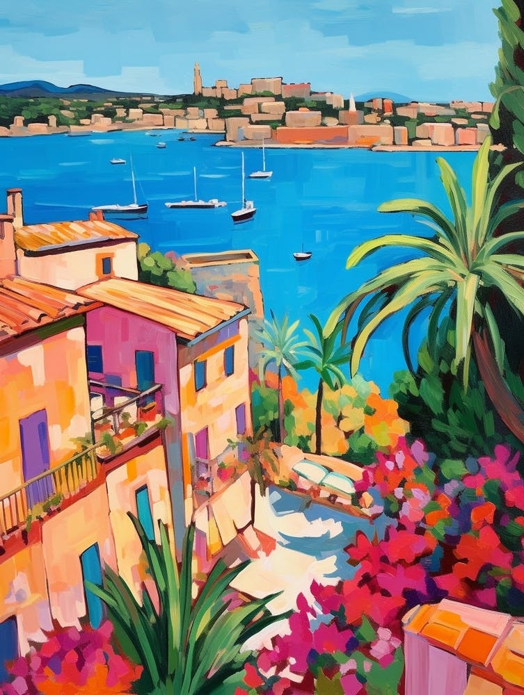 Palma De Mallorca 3 Fauvist Painting