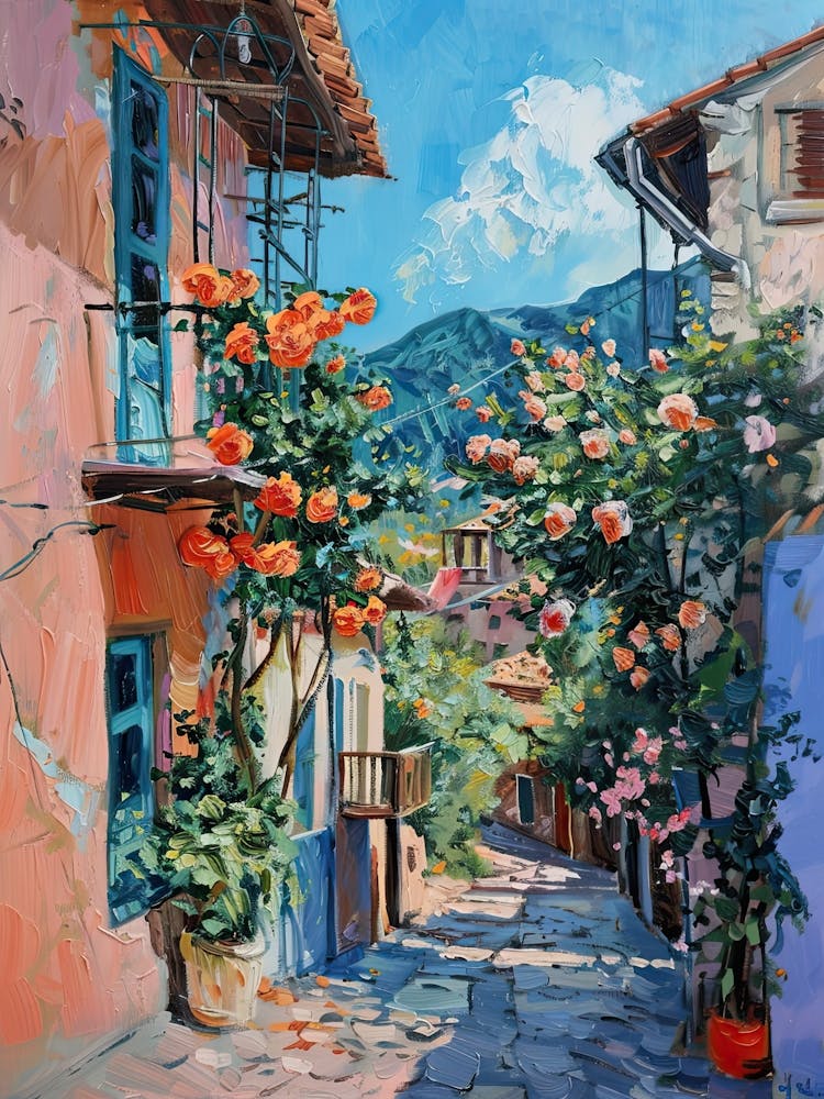 Balcony Painting In Fethiye 2