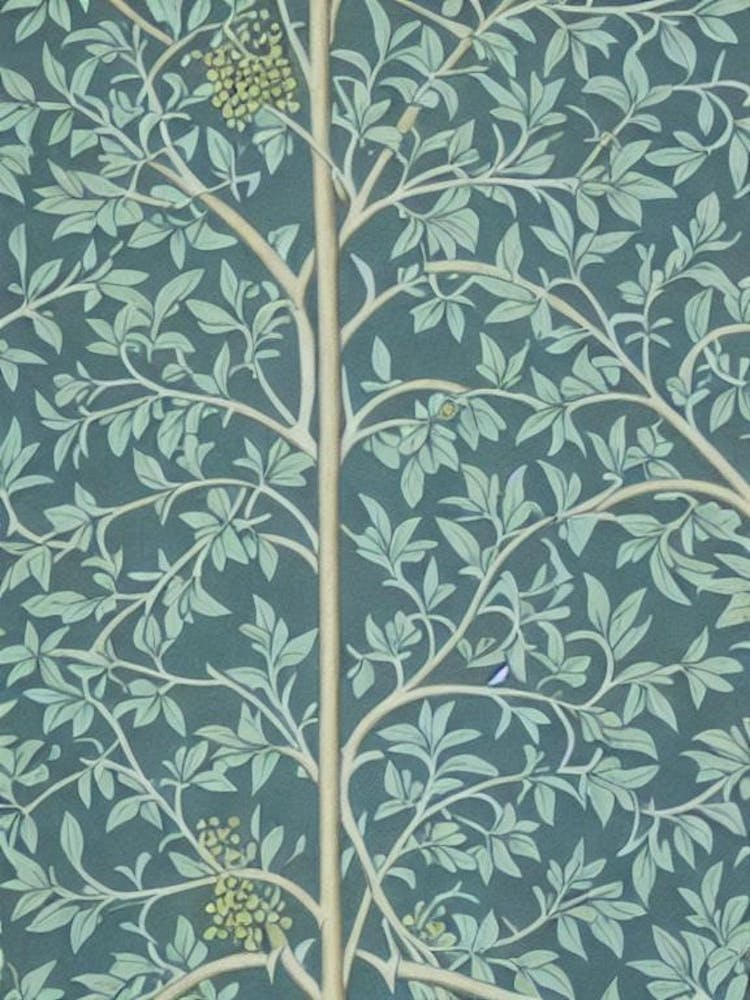 Noble Fir tree Vintage 2 Botanical