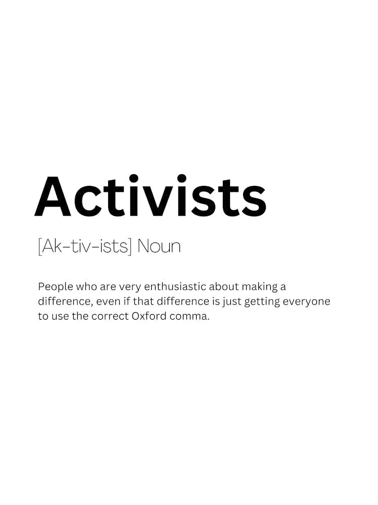 Activists Definition Meaning 1