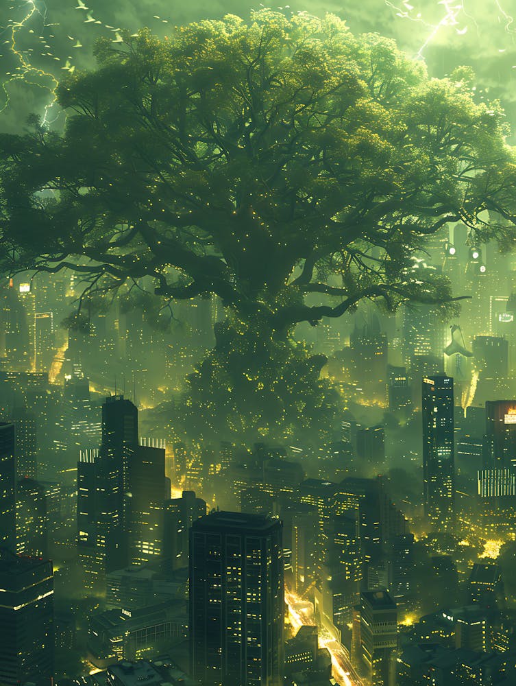 Fantasy Tree In The Middle 5