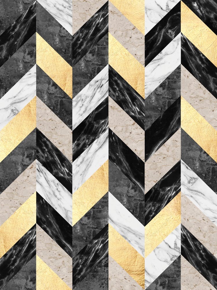 Composition textures and gold 3