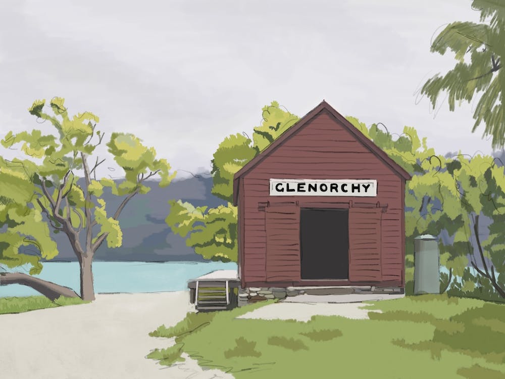 Glenorchy Boat Shed