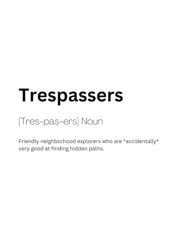 Trespassers Definition Meaning