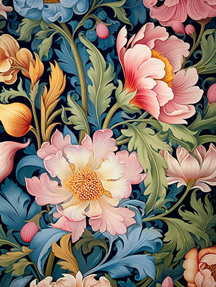 Papier Peint Floral 203