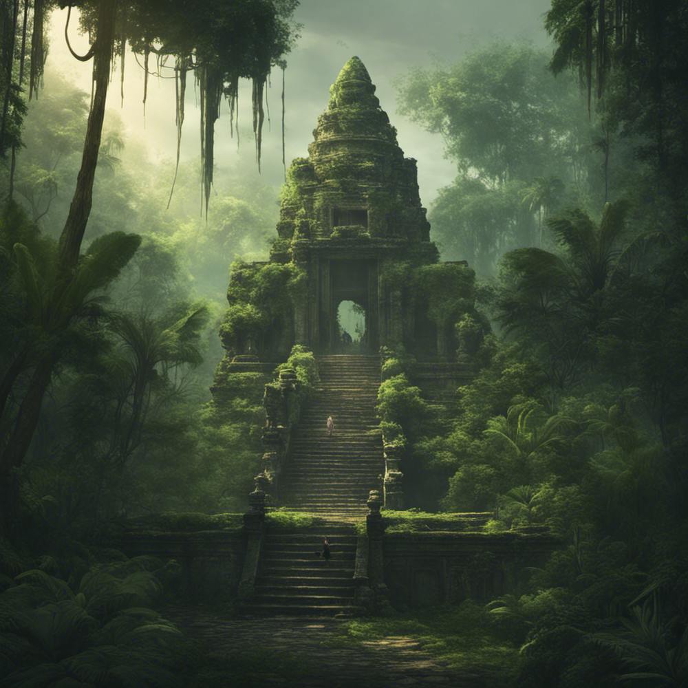 Angkor Temple In The Jungle