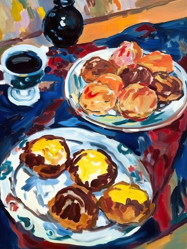 Profiterole Painting 3
