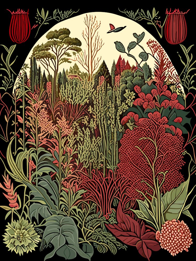 Red Butte Garden, Usa Vintage Botanical