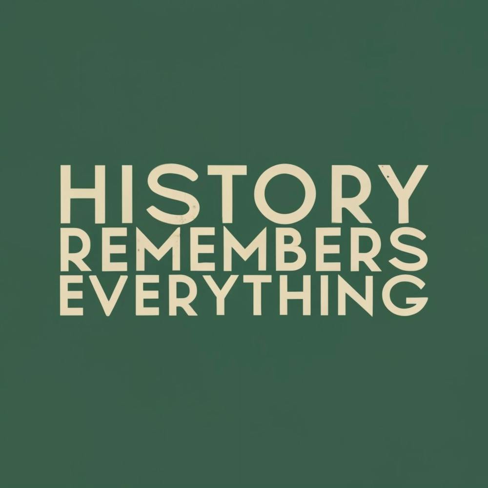 History Remembers Everything