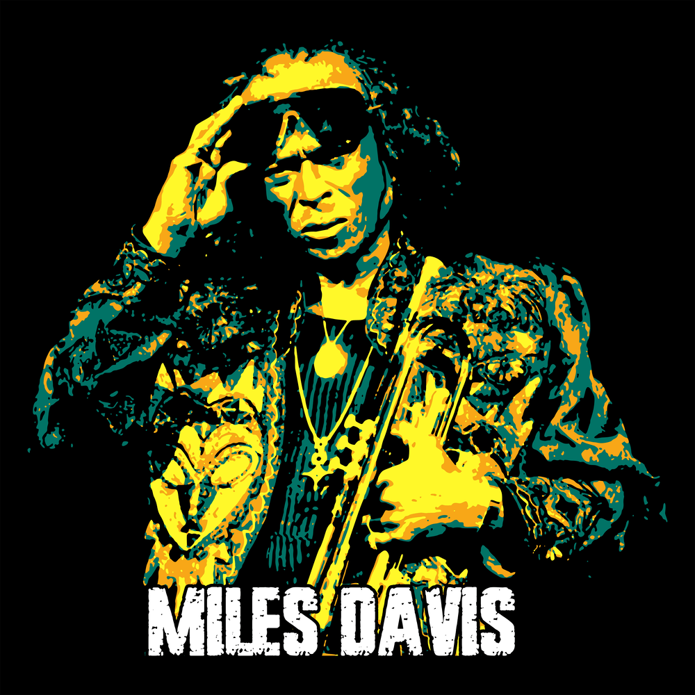 Miles Davis Pop Art