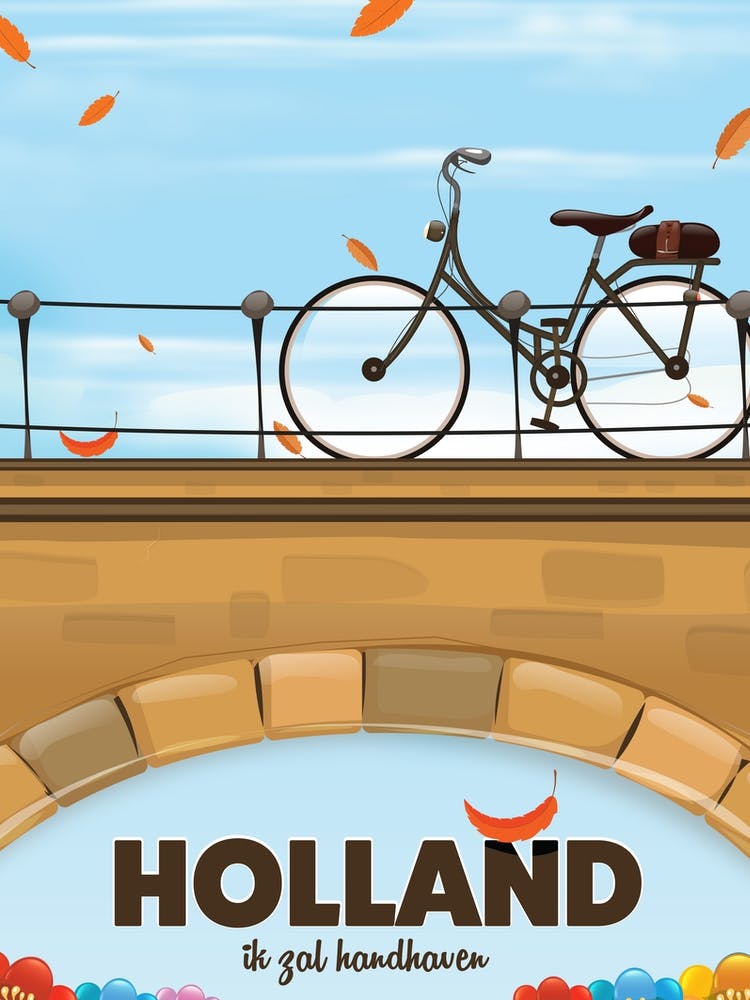 Holland Travel poster