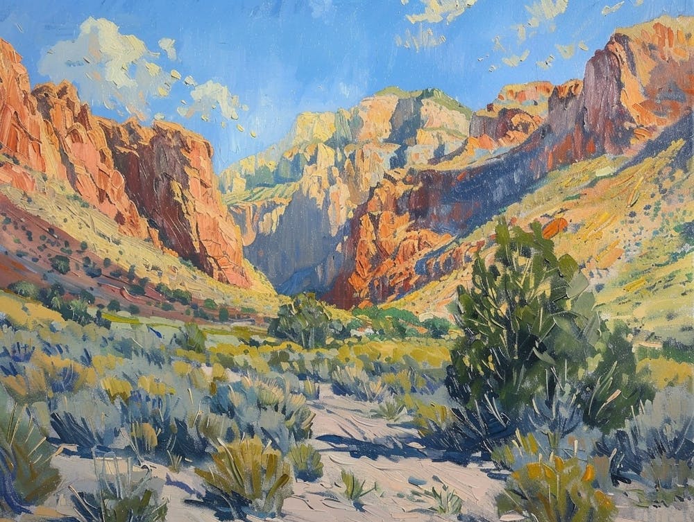 Western Landscapes Red Rock Canyon Nevada 4