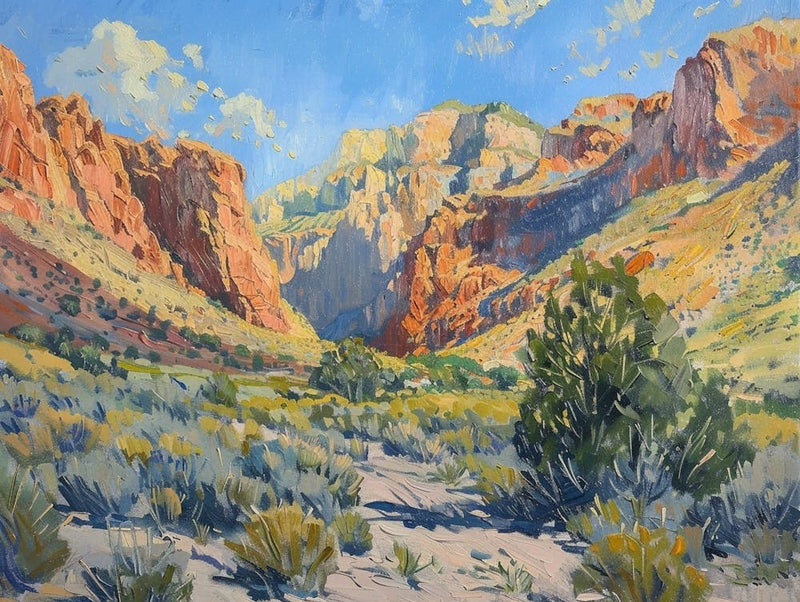 Western Landscapes Red Rock Canyon Nevada 4
