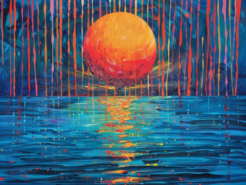 Sunset Over Water 1