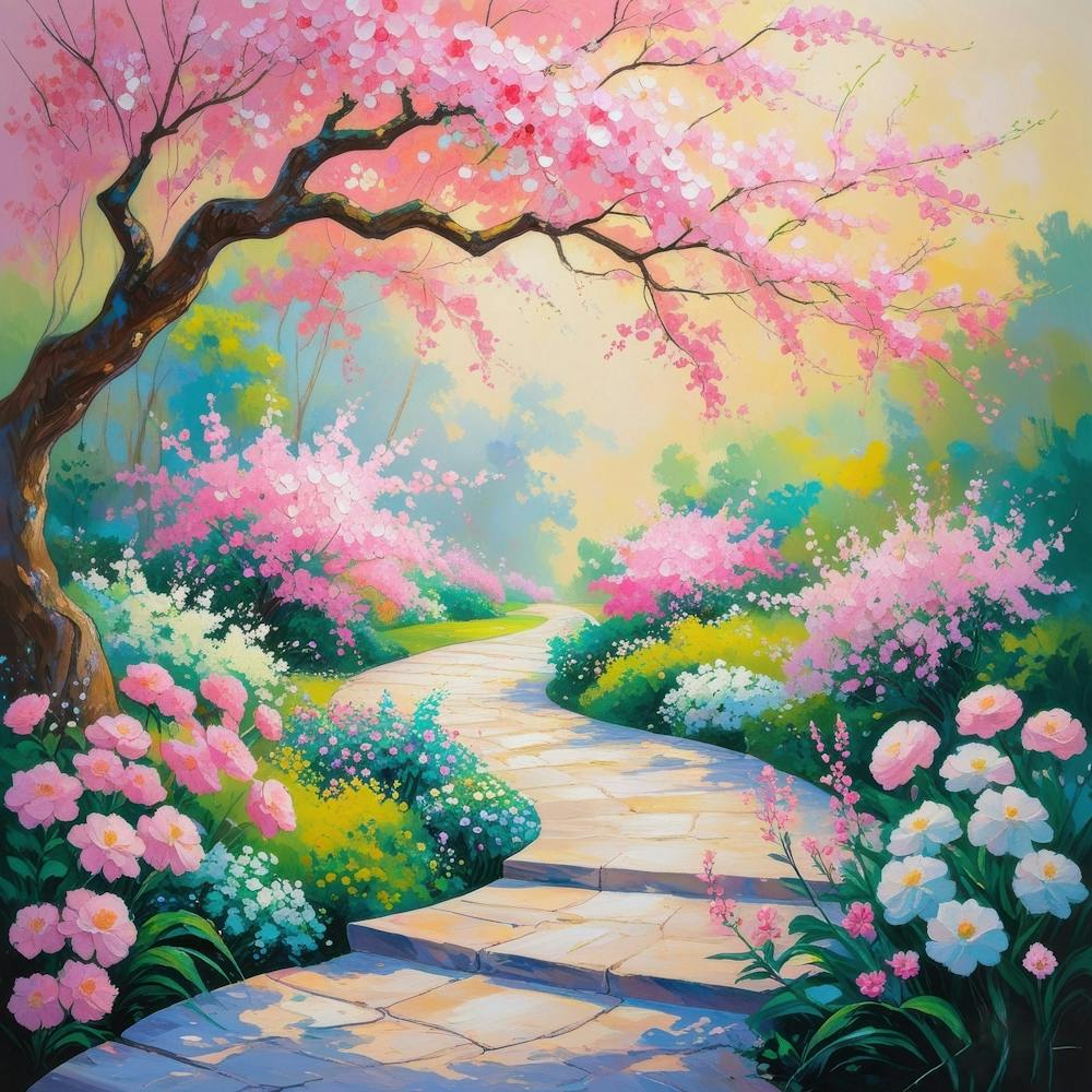 Cherry Blossom Path