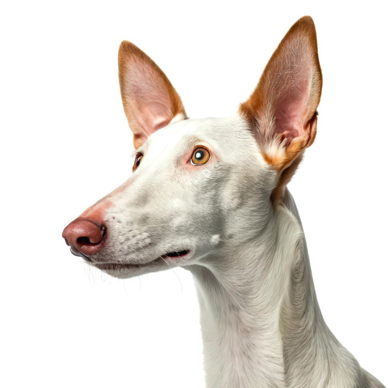 Ibizan Hound Dog Portrait