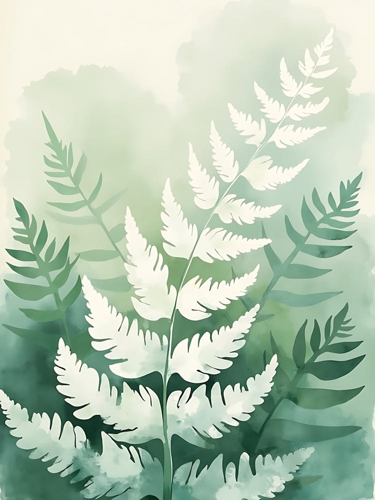 Contemporary Sage Flower