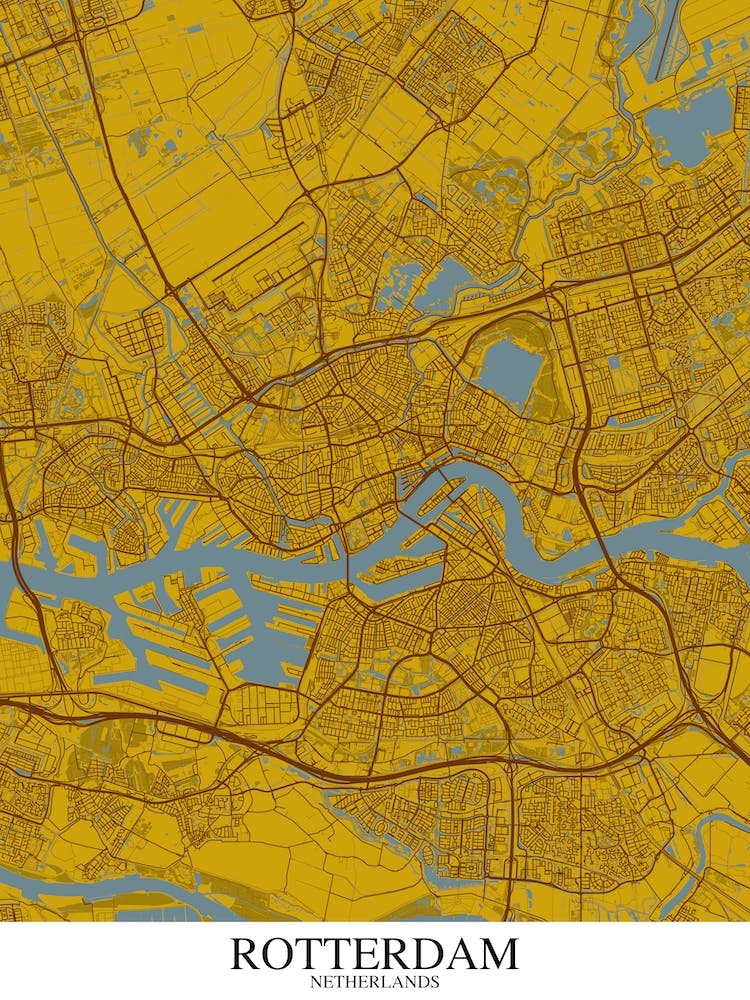 Rotterdam Yellow Blue