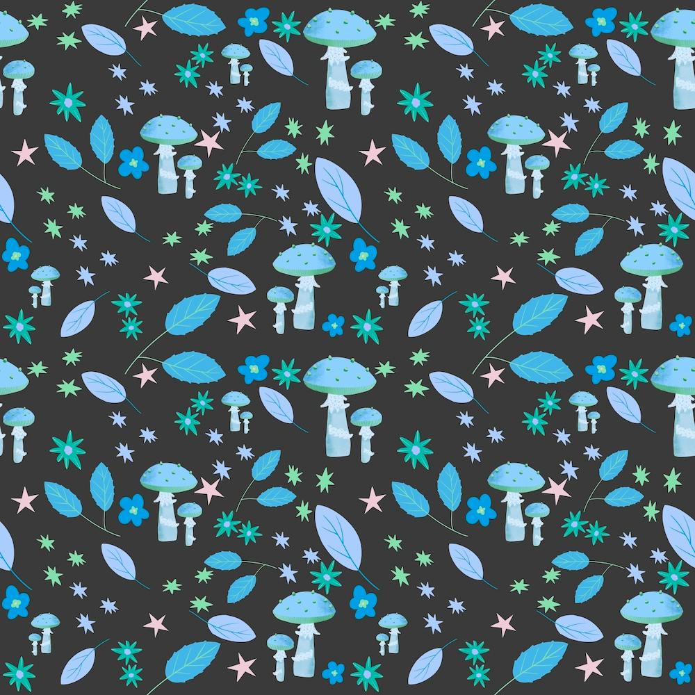 Mushrooms And Leaves Blues