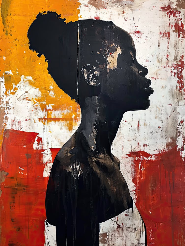 Stammes-Tanz | Die Serie Afrikanische Frau 1