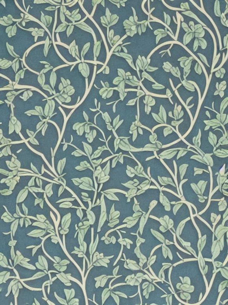 Hackberry 2 tree Vintage Botanical