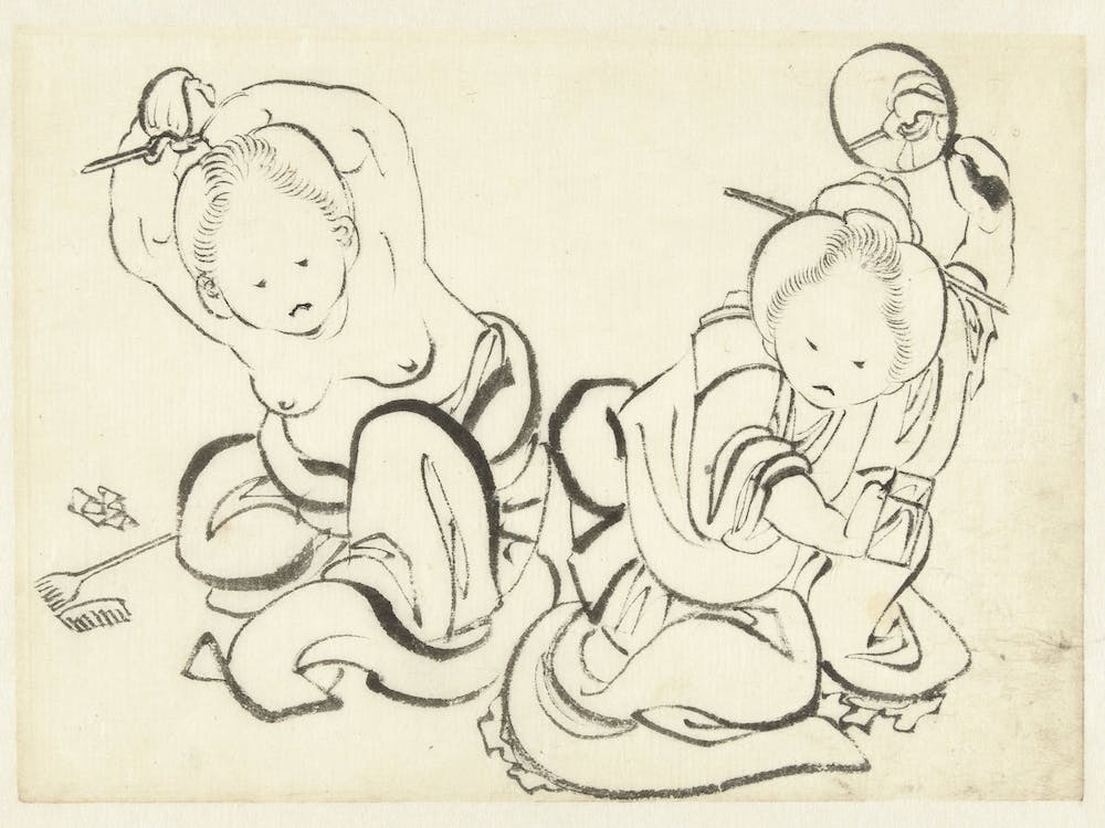 Lithographs, Katsushika Hokusai