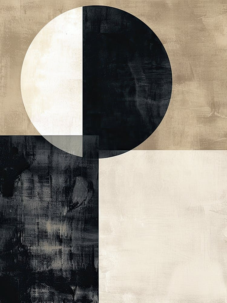 Balanced Geometry Minimalist Style