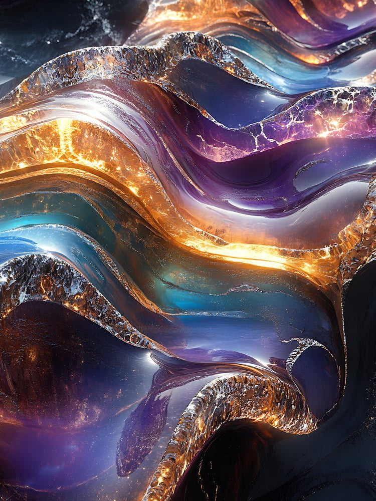 Stunning Whimsical Marble 17