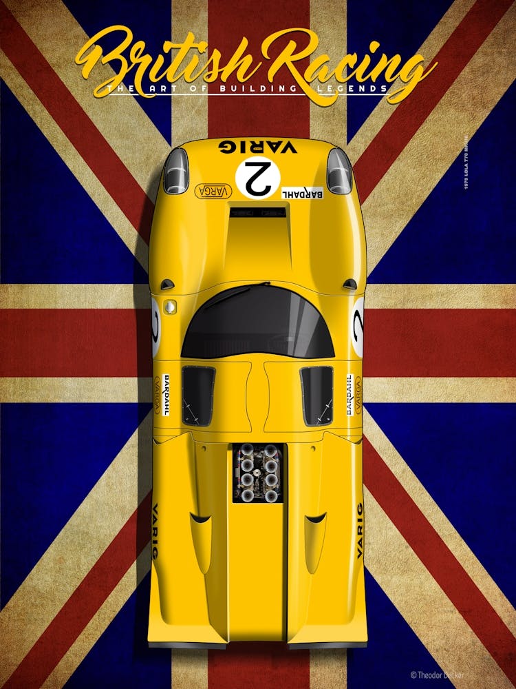 British Racing Lola T70 MK3B No.2 1