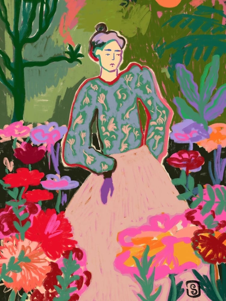 Autumn Walk In The Forest