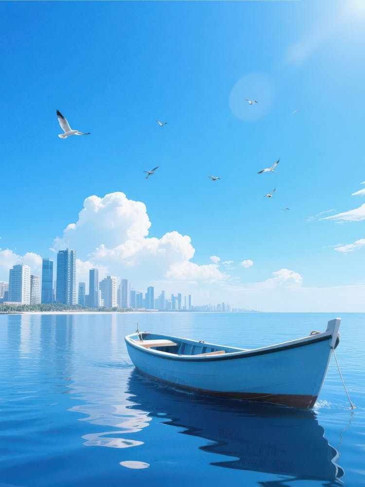 Boat In The Sea