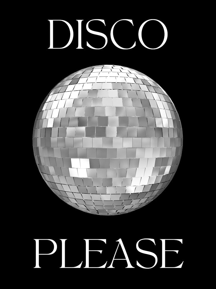 Disco Please Mirror Ball