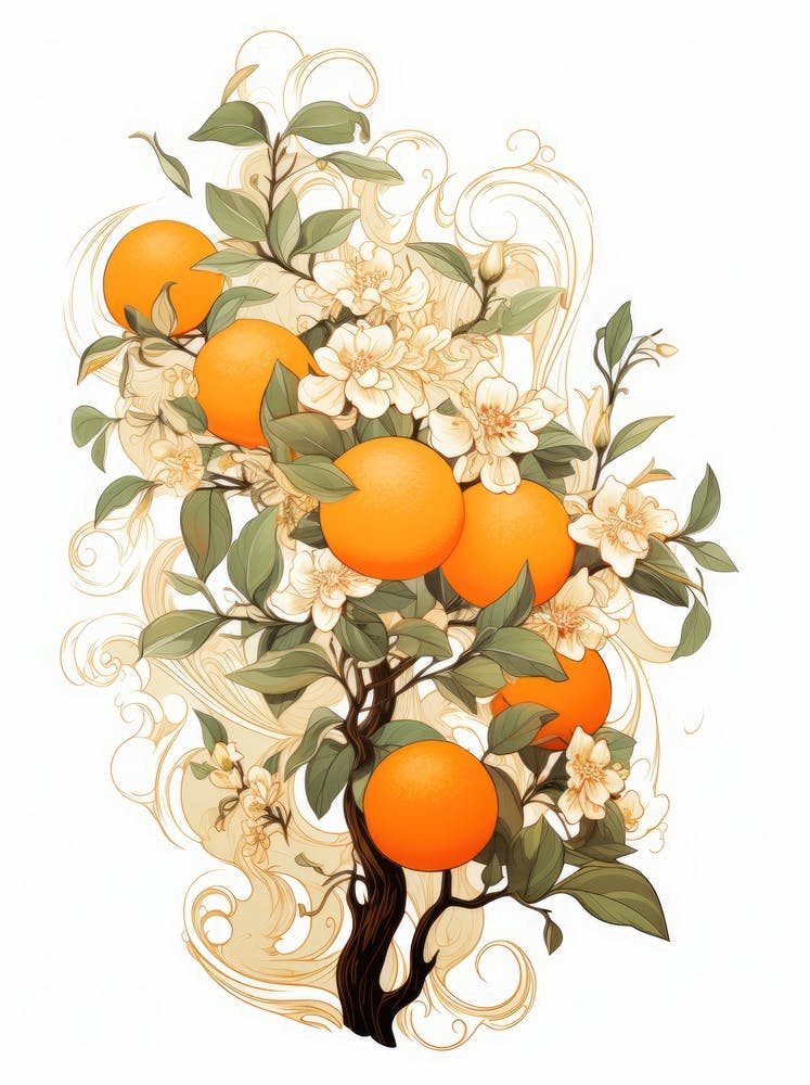 Orange Tree 3