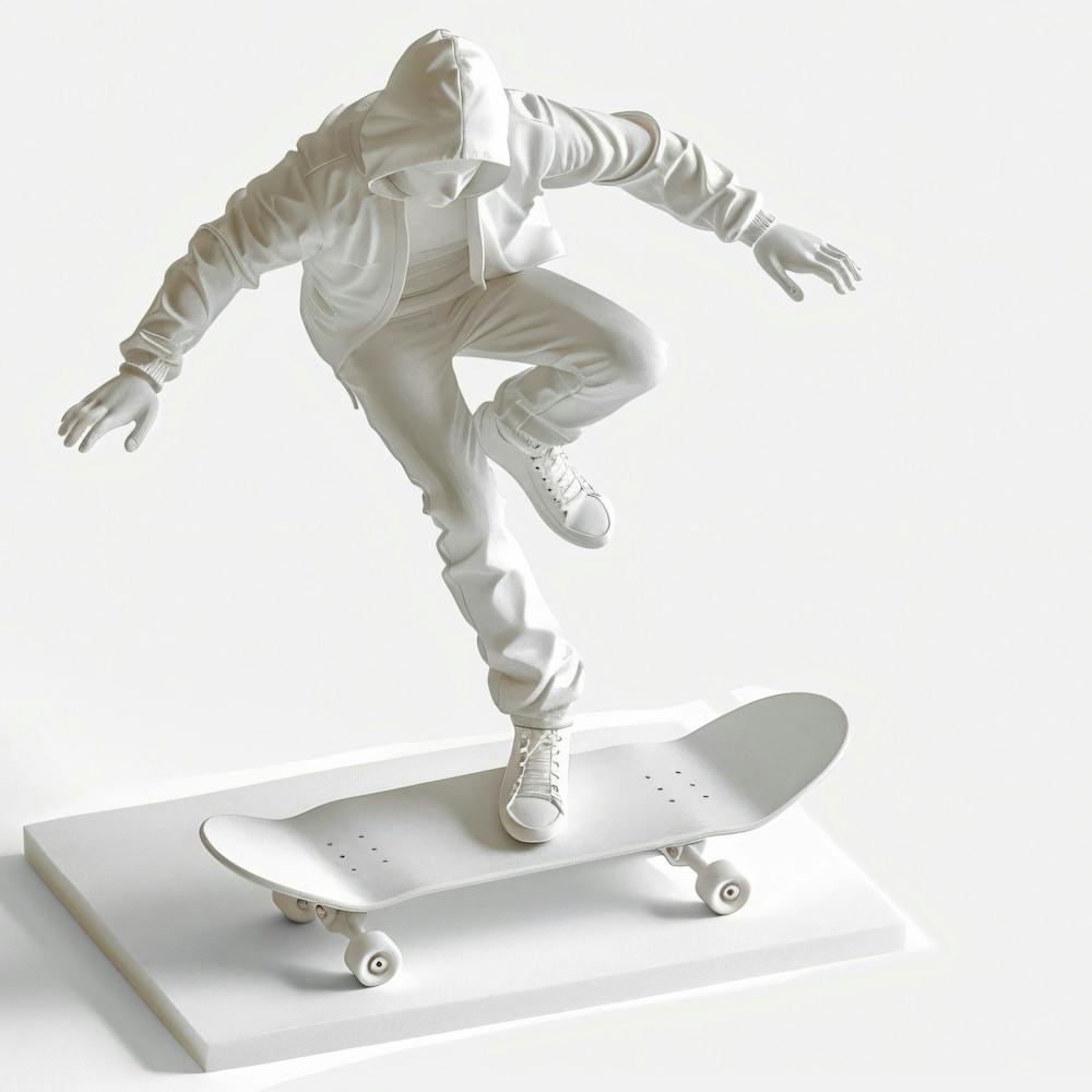Skateboardfahrer 5