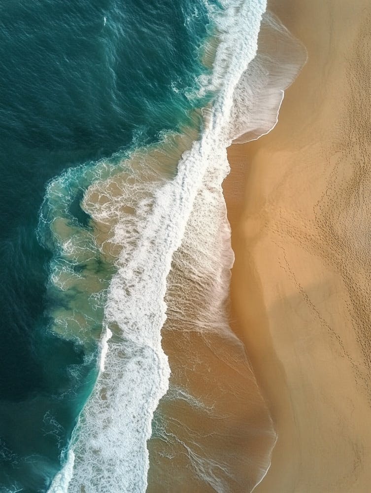 Aerial View Of A Beach 65