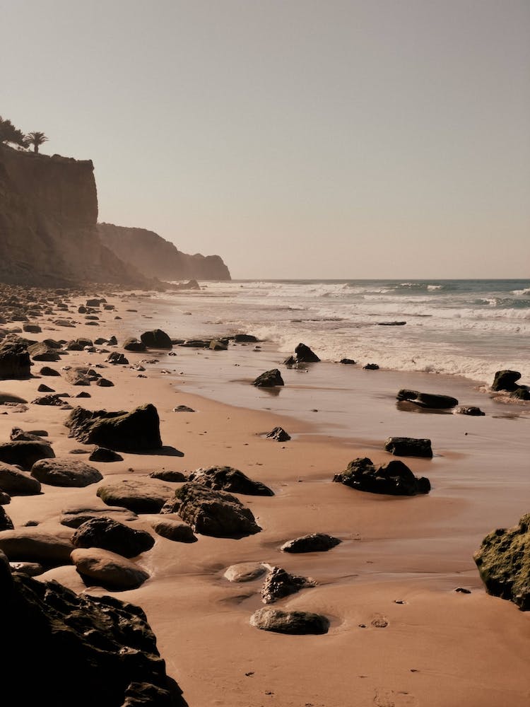 Hazy Mornings At The Beach