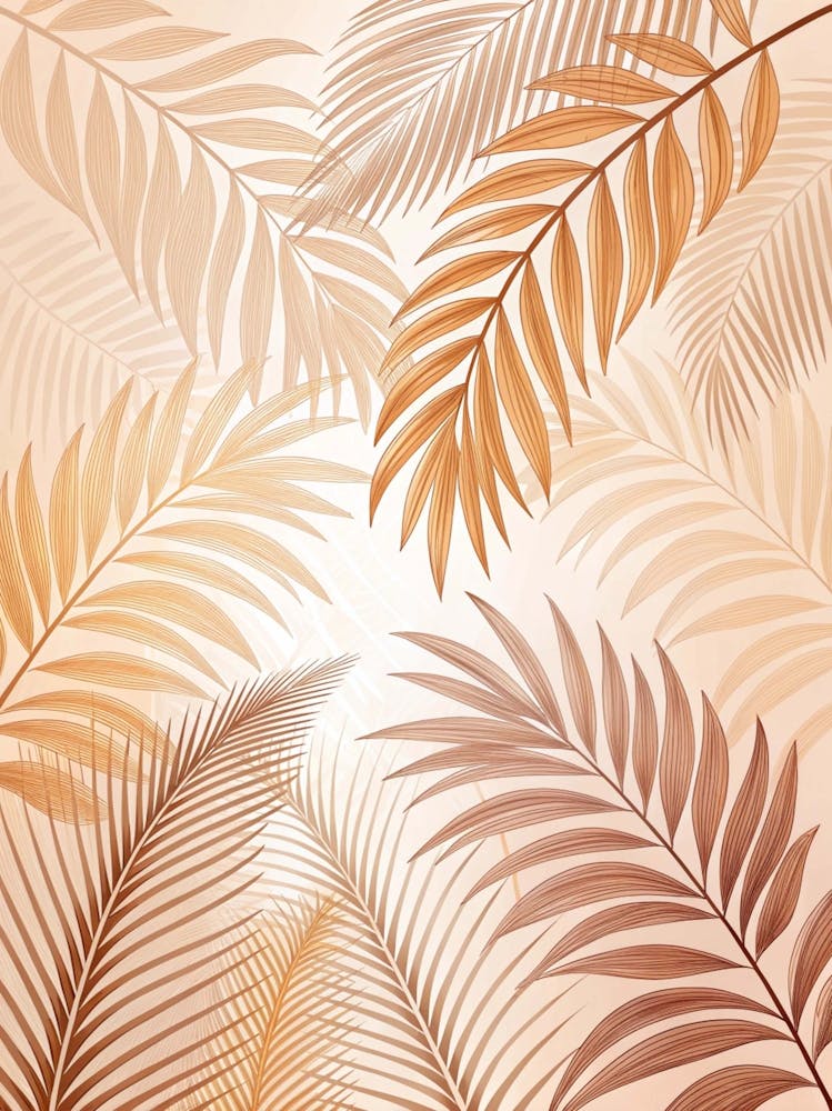 Palm Leaves Background