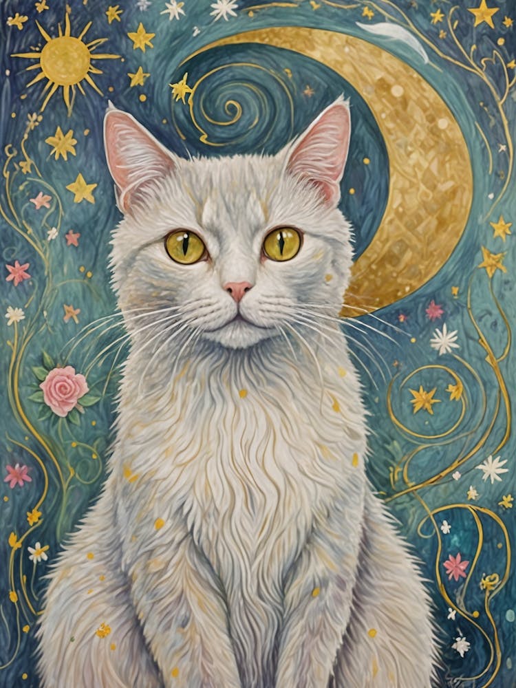 Cosmic White Cat 2