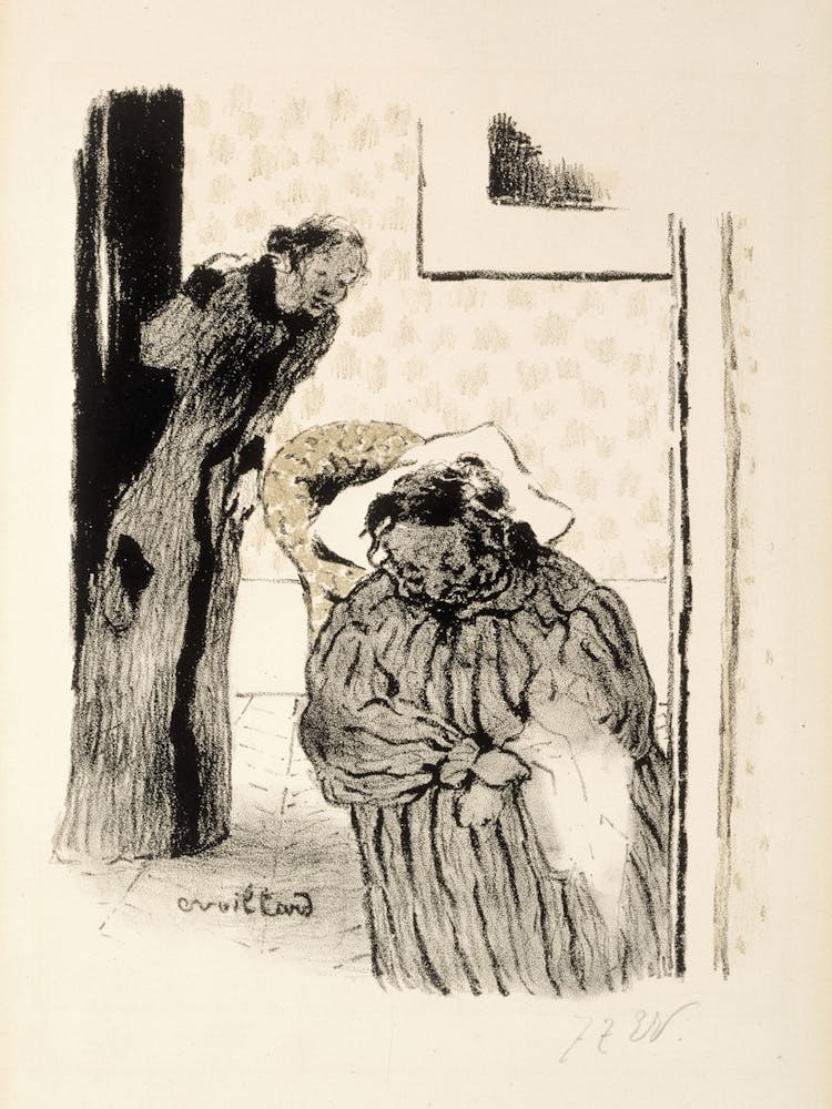 The Grandmother By Edouard Vuillard