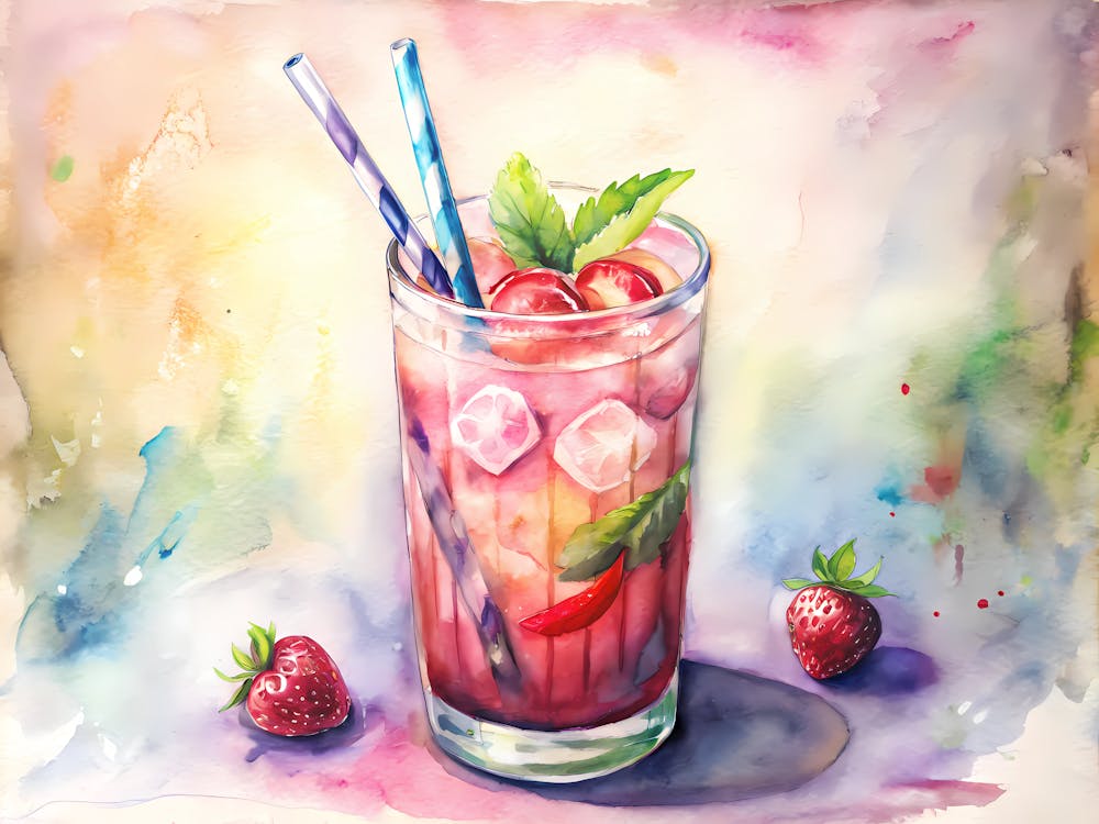 Lychee Strawberry Cooler Thailand