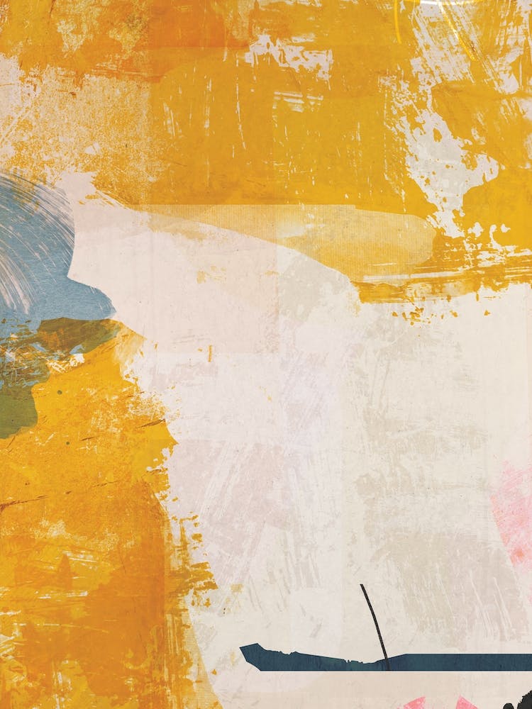 Abstract With Yellow