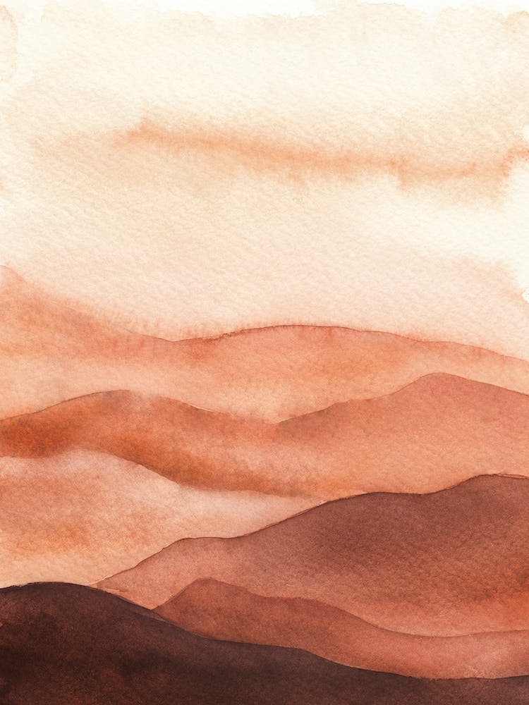 Modern Abstract Mountains 2