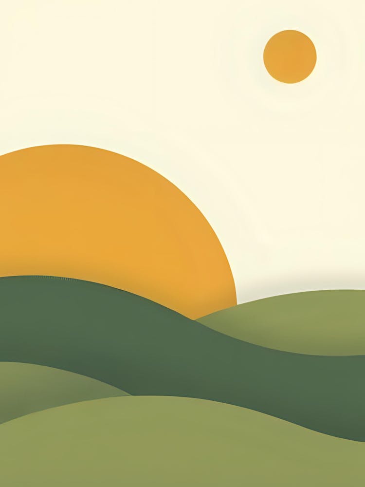 Sunset In The Countryside 2