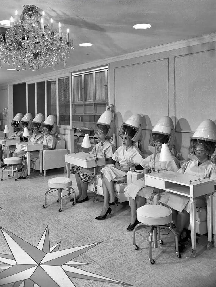 Women At Hair Salon
